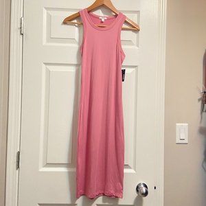 NWT Ardene Bodycon Midi Dress pink